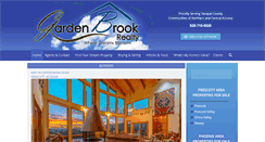 Desktop Screenshot of gardenbrookrealty.com